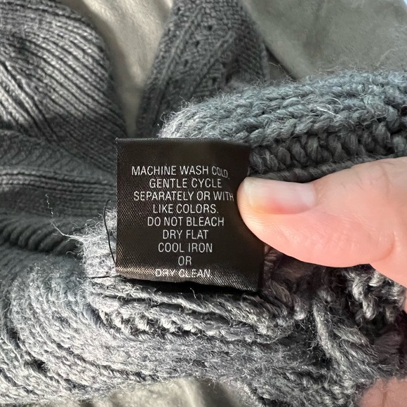 Silvia Novelli NOBA gray sweater, made in Italy - Picture 8 of 9